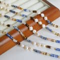 Freshwater Pearl Natural Stone Beads Necklace Creative Handmade Party Gift 2