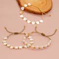 Love Shell Stainless Steel Handmade Beaded Bracelet 2