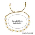 Love Shell Stainless Steel Handmade Beaded Bracelet 6