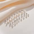 925 Silver Pearl Earrings 2.5-6.5mm Freshwater Pearl Stud Earrings Gold Plated 3