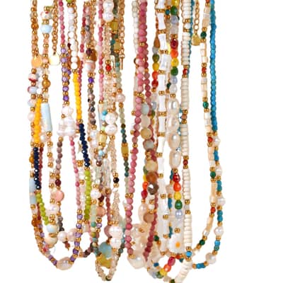 Beaded Necklace Shell Stone Waterproof Stainless Steel Freshwater Pearl New Style detail 1