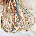 Beaded Necklace Shell Stone Waterproof Stainless Steel Freshwater Pearl New Style 2