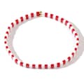 Christmas Braided Tila Beads Handmade Bracelet 1