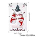 Creative Christmas Snowman Seed Beads Earrings Delicate Cute Bohemian 2