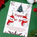 Creative Christmas Snowman Seed Beads Earrings Delicate Cute Bohemian 3