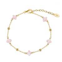 14K Gold Plated-Pink