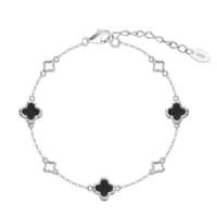 Rhodium Plated-Black