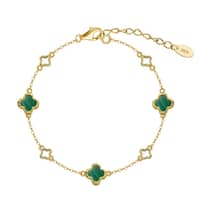 14K Gold Plated-Green