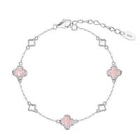 Rhodium Plated-Pink