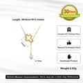 Dainty Natural Freshwater Pearl Choker Necklace Cross Pendant 5