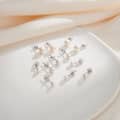 Freshwater Pearl Stud Earrings 925 Sterling Silver 3-6.5mm Pearl 2