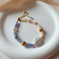 Vintage Natural Freshwater Baroque Pearl Natural Stone Bracelet 3