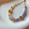 Vintage Natural Freshwater Baroque Pearl Natural Stone Bracelet 5