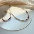 Natural Freshwater Pearl Amethyst Stone Bracelet 4