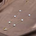 Elegant Freshwater Pearl Choker Necklace Classic Heart Locket Charm Pendant 4