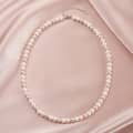 Graceful Handmade Pearl Necklace Mixed Multicolor Shell Pearl 4