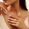 Fashion 925 Sterling Silver Shell Pearl Collarbone Necklace 14K Gold Plated Niche Design 3