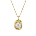 Fashionable High-end Temperament Pearl Shell Necklace Versatile Pendant 1