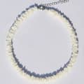 White Necklace:41+7cm