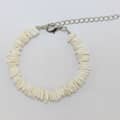 White Anklet