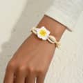 White-1 Frangipani Bracelet