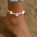 Purple-Anklet