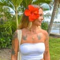 Handmade Miyuki Beaded Choker With Plumeria Frangipani Flower Pearl Beads Necklace 2