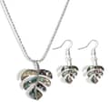 Leaf Of Japanese Banana Set-silver