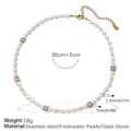 WHITE Stone Necklace