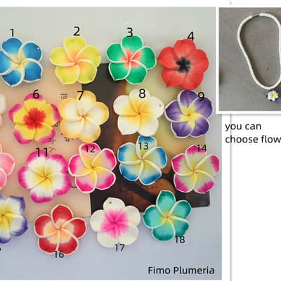 Boho Handmade Natural Puka Shell Chips Choker Hawaiian Summer Beach Seashell Plumeria Rasta Necklaces Men detail 3