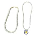 Boho Handmade Natural Puka Shell Chips Choker Hawaiian Summer Beach Seashell Plumeria Rasta Necklaces Men 4