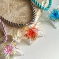 Beach Style Vacation Necklace Inner Flower Lampwork Pendants Thick Rope Glass Starfish Charm 4