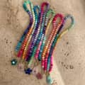 Bohemian Mix Colors Summer Beach Charm Beaded Natural Stone Pendant Necklace 6