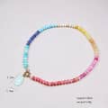 A Abacus Beads - Green Natural Stone