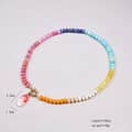 A Abacus Beads - Pink Natural Stone
