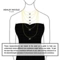 Design Beaded Necklace Colored Zircon Freshwater Pearl Clavicle Chain 3