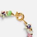 Summer Beaded Necklace Beach Cat Eye Stone Natural Crushed Stone 6