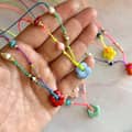 Summer Ethnic Style Handmade Bead Necklace Bohemian Handwoven Ceramic Flower 2