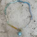 Boho Stone Beaded Summer Beach Multi Color Choker Gemstone Natural Stone 6