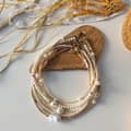 Elegant Simple Baroque Pearl Choker 18K Gold Plated Stainless Steel Freshwater Pearl 1