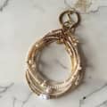 Elegant Simple Baroque Pearl Choker 18K Gold Plated Stainless Steel Freshwater Pearl 3
