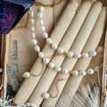 Minimalist Dainty Summer 18K Gold Plated Freshwater Pearls Bead Stainless Steel Necklace 3