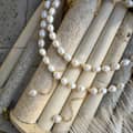 Minimalist Dainty Summer 18K Gold Plated Freshwater Pearls Bead Stainless Steel Necklace 4