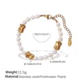 White Pearl Bracelet