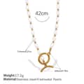 White Pearl necklace3