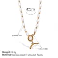 White Pearl necklace4