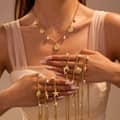 Beach Starfish 18K Gold Plated Stainless Steel Necklace Summer Ocean Style With Natural Shell Seahorse Charms And Pearls 1