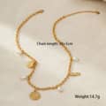 Gold Shell Necklace