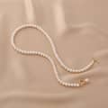18K Gold Plated Freshwater Pearl Baroque Pearl Choker Necklace With OT Clasp 3
