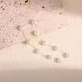 Gold-Glass Beads-5 Pearls